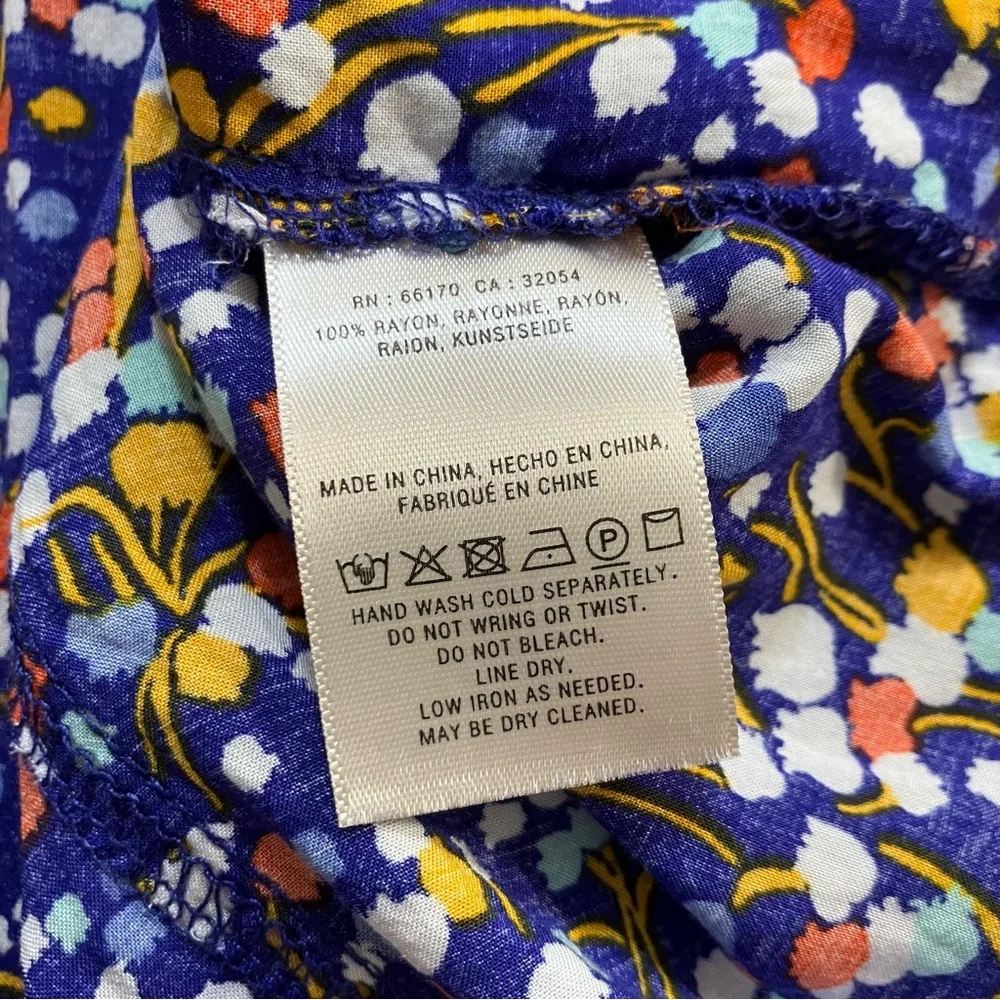 Anthropologie Pop Potpourri Colloquial Top Blouse Shirt 9 of 52 Conversations 6